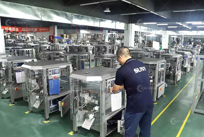 Vertical packaging machine manufacturing plant