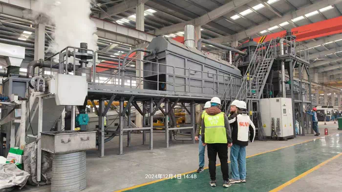 1 Ton Per Hour Lithium Battery Recycling Plant Operation Site