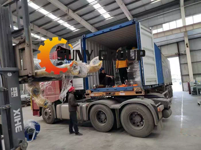 300 copper wire recycling machine delivery to Dubai