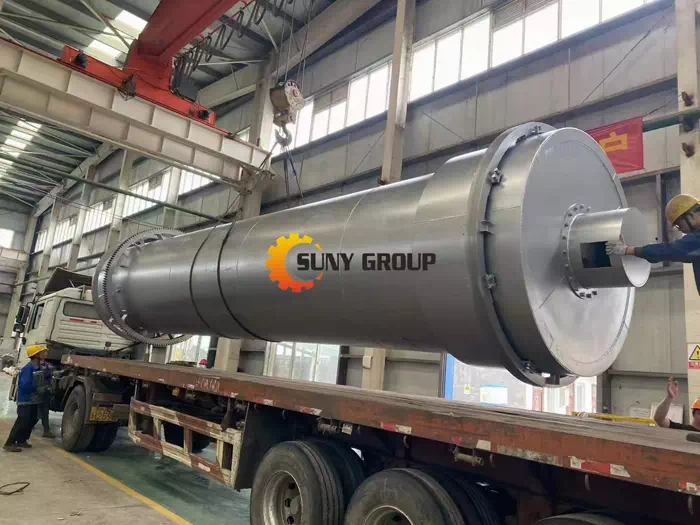 ALuminum scrap decoating furnace delivery 