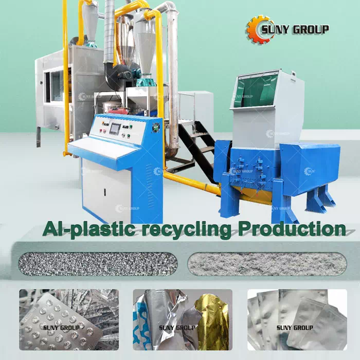 Aluminum-plastic Foil Recycling Machine