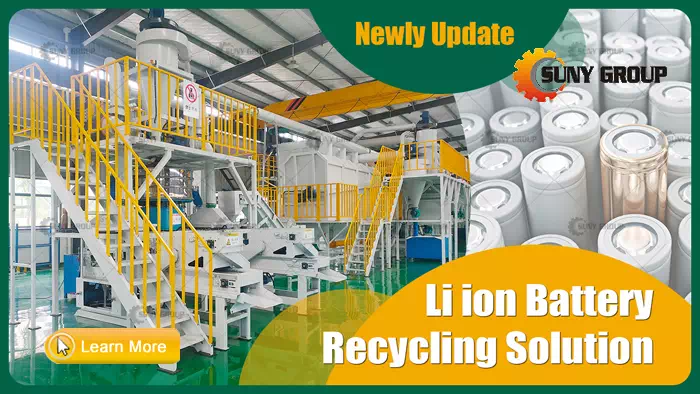 Lithium battery recycling solutions