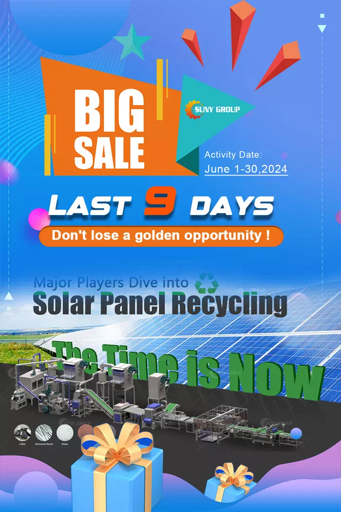 BIG SALE Solar Panel Recycling Machine