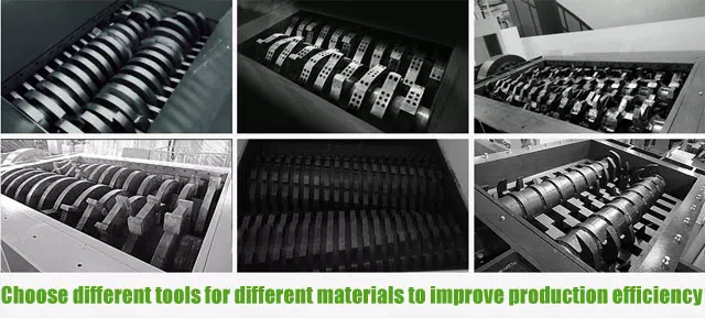 Choose different tools for different materials to improve production efficiency