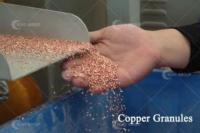 Copper granules