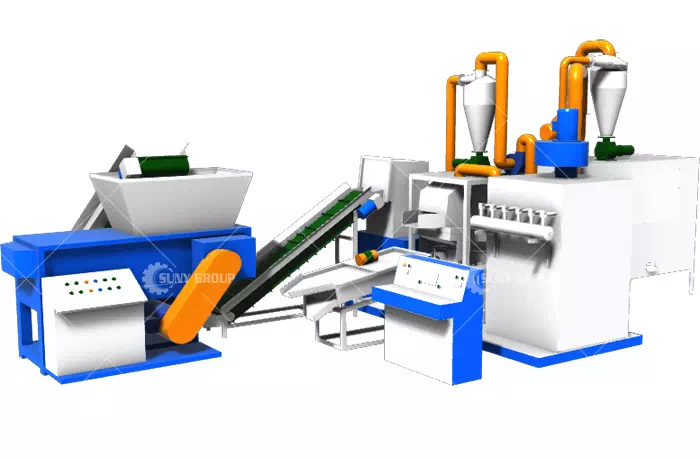 Copper wire metal recycling machine