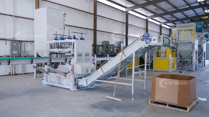 Customer Solar Panel Recycling Plant