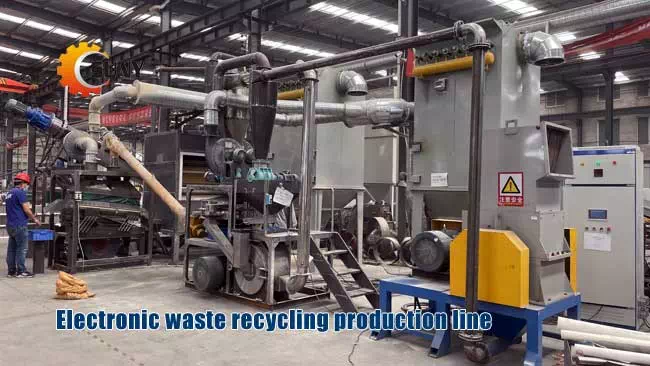 Electronic-waste-recycling-line