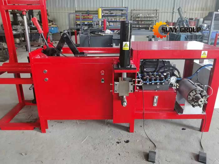 Motor stator dismantle recycling machine