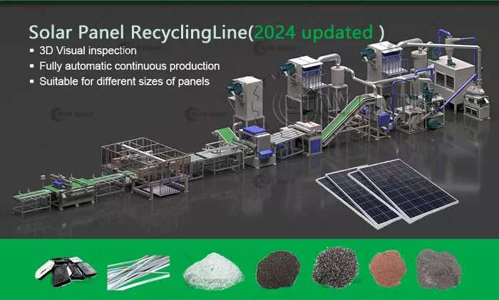 PV Solar Panel Recycling Plant