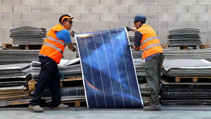 Solar PV Panel Recycling