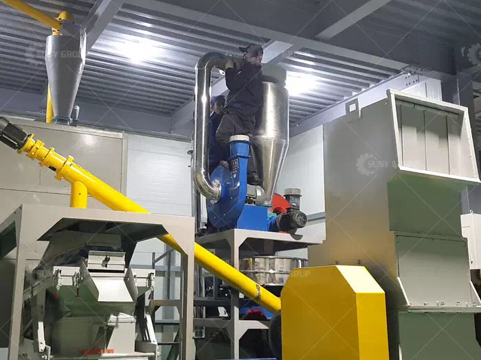 Recycling Production Line Installation