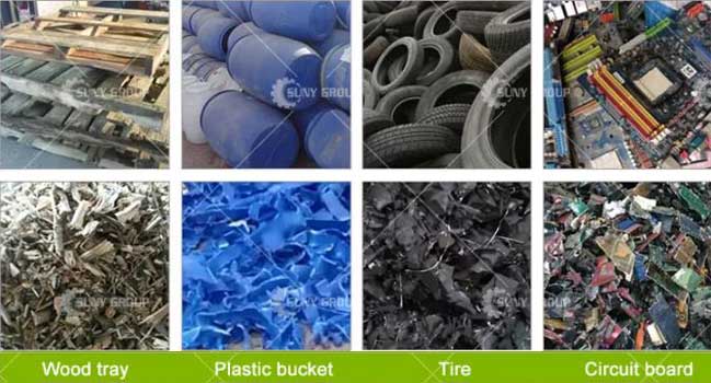 Scope of application of shredder