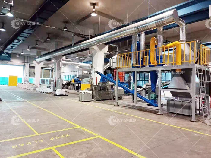 Singapore refrigerator recycling line site