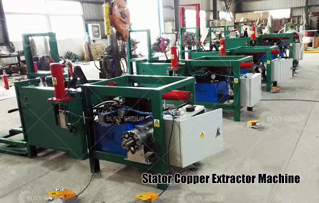 Stator Copper Extractor Machine