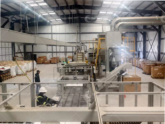 American Solar Panel Recycling Machine C···