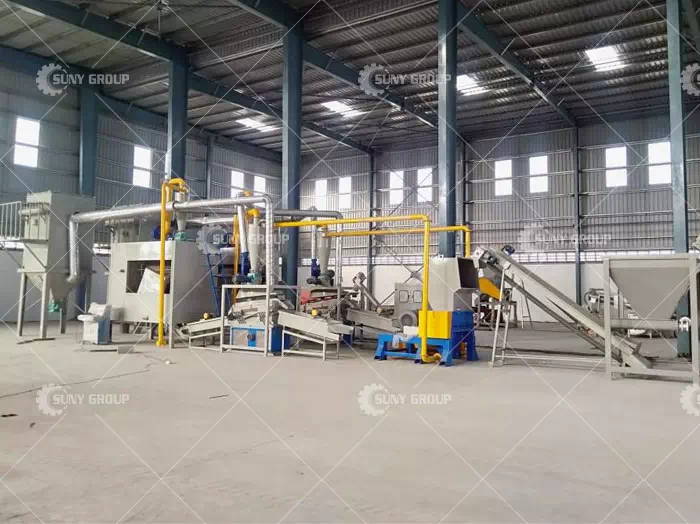 Indian Customer Copper Wire Recycling Machine Work Site