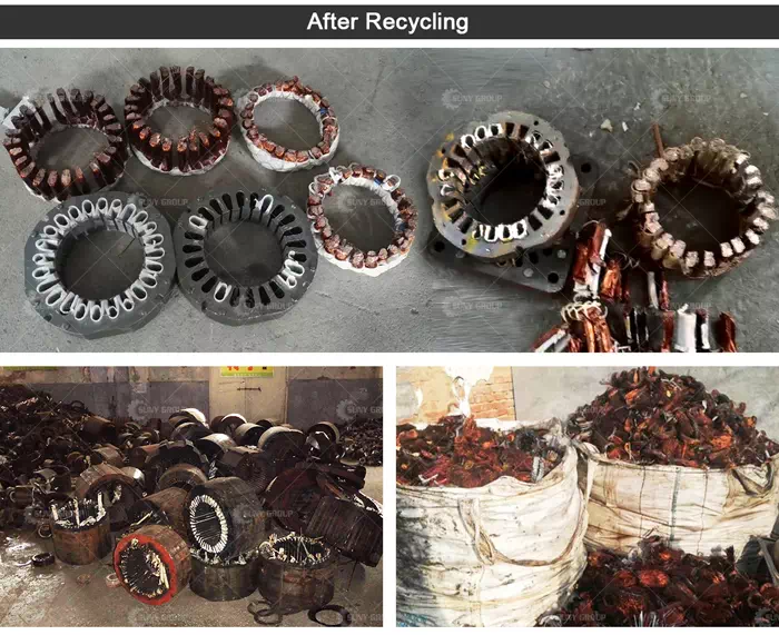 After Recycling The Waste Motor