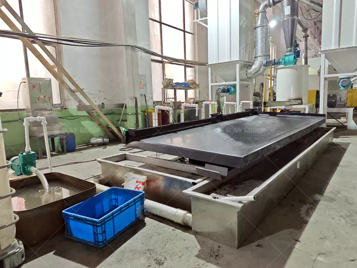 Copper Separation Water Shaking Table