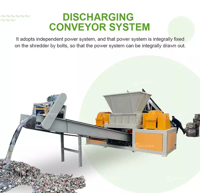 Double Shaft Shredding Machine