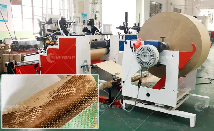 Fully Automatic Honey Comb Rool Making Machine