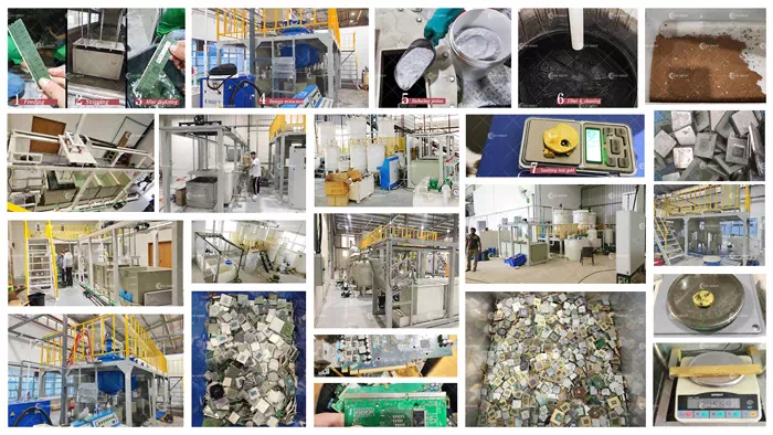 Hydrometalurgical Machine to Extract Gold from PCBs