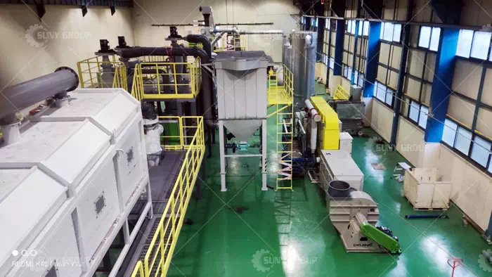 Korean Customer Lithium Battery Recycling Plant