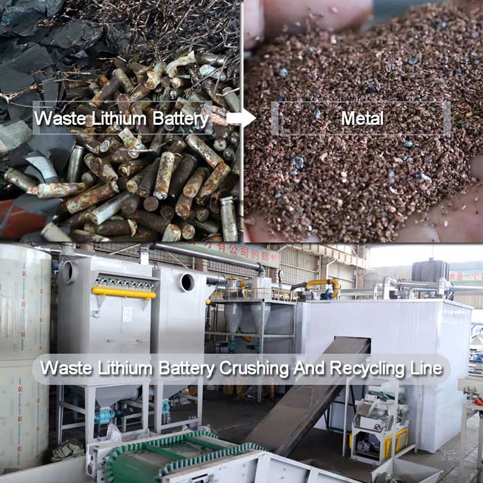 lithium battery 

recycle plant