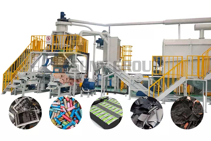 lithium battery recycling plant