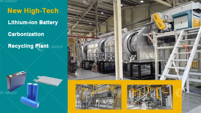 Lithium-ion Battery Carbonization Recycling Plant