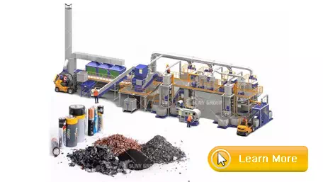 Lithium Battery recycling plant