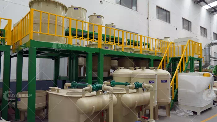 Machinery to Recovery Gold from Eletronic Garbage