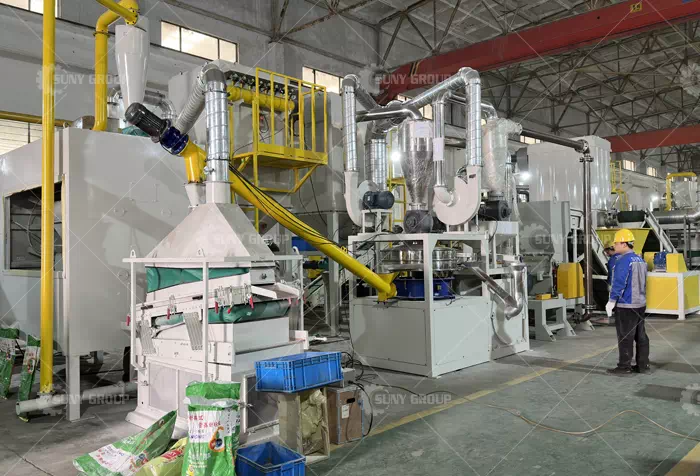 Pcb Crushing, Sorting and Recycling Machine Pcb Crushing, Sorting and Recycling Machine