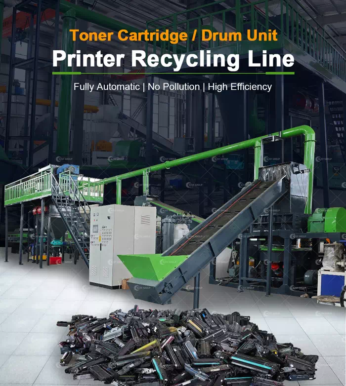 Printer Drum Unit Recycling Line