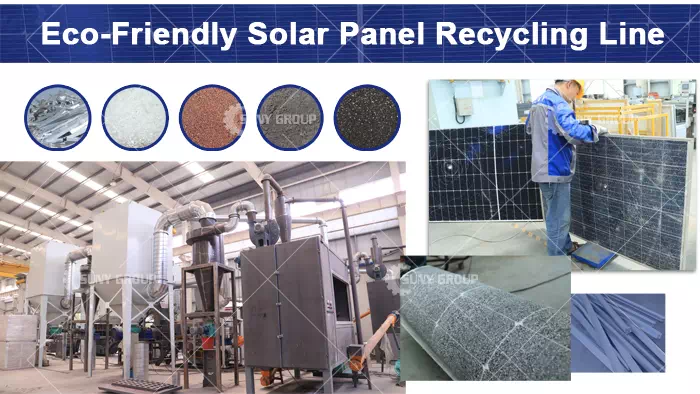 Eco-Friendly Solar Panel Recycling Line