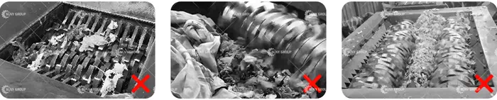 Soft materials cannot be processed