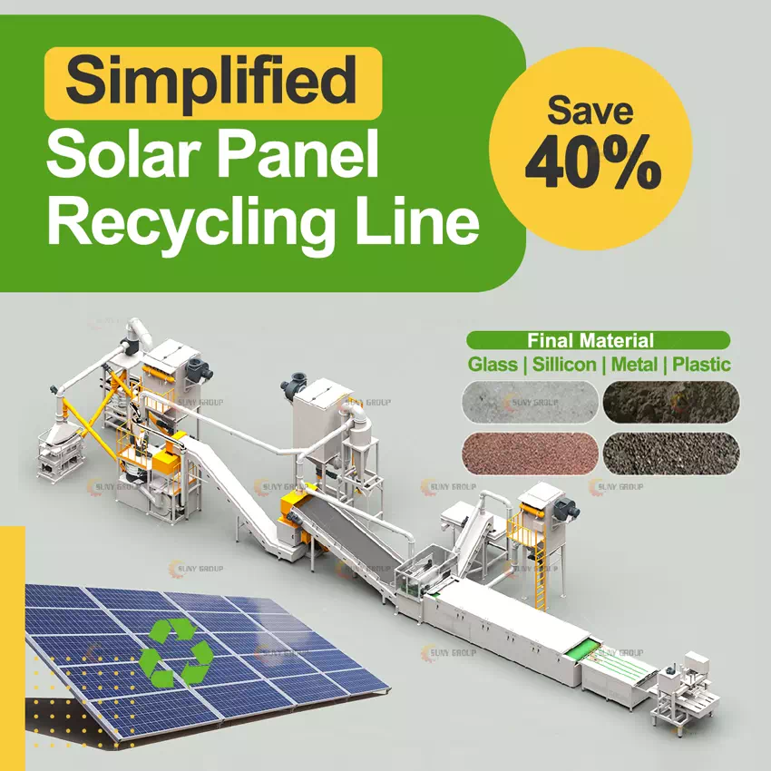 Solar Panel Recycling Line