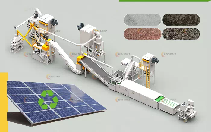Solution for Efficient Solar Panels Recycling