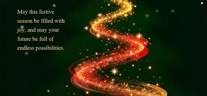 Warm wishes for a Merry Christmas