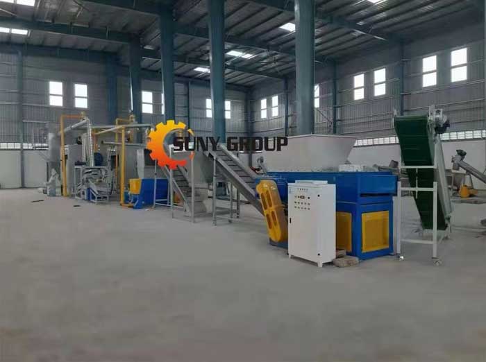 1T/H Copper Wire Recycling Plant Installed Successfully in Chennai India(1)