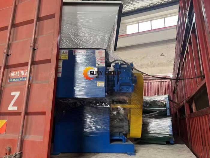 DS-600 Single Shaft Shredder deliver to France