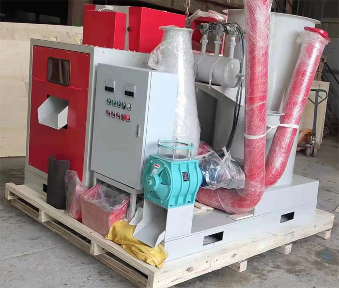 Mini copper wire recycling machine loading to Malaysia